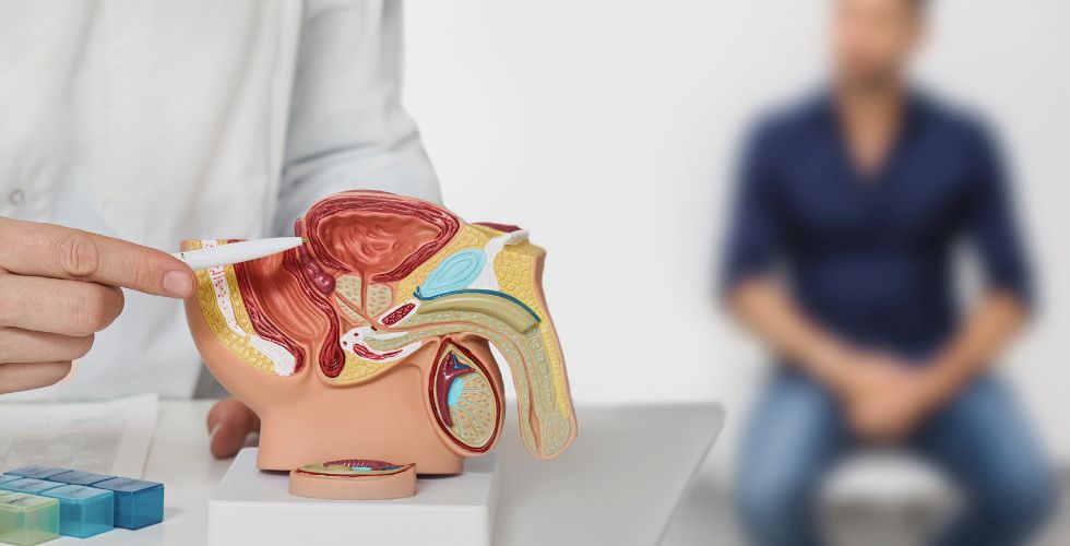 Impact of prostate conditions on male sexual health