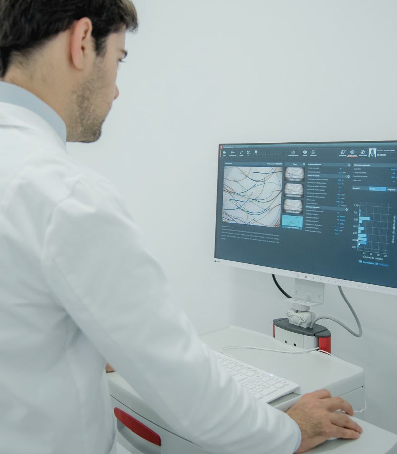 Tratamiento de mesoterapia capilar con seguimiento médico continuo Tratamiento de mesoterapia capilar con seguimiento médico continuo