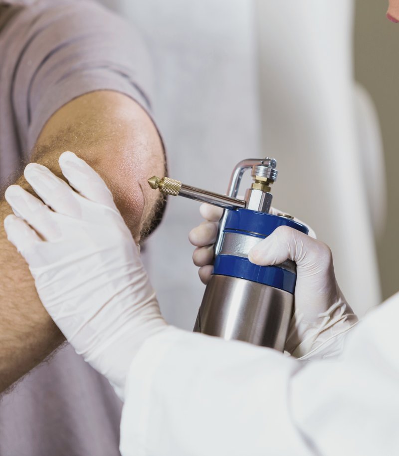 Cryotherapy for the treatment of skin cancer
