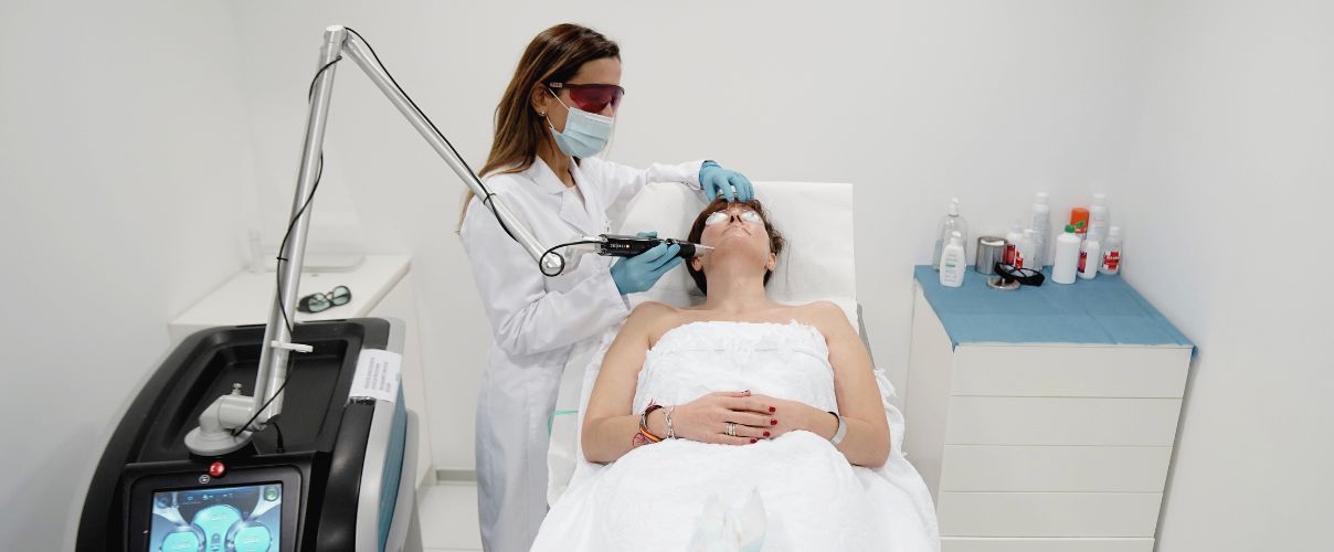 Information about dermatological laser treatments